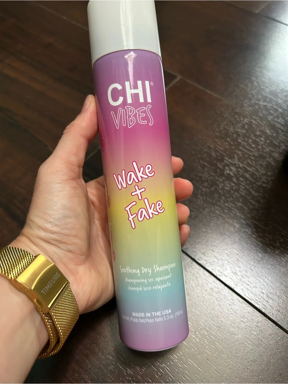 CHI Vibes Wake + Fake Dry Shampoo - Pink Gradient